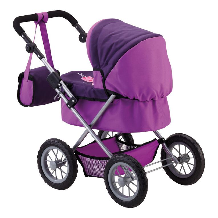 Bayer Dolls Pram Trendy Purple Mid, , hi-res