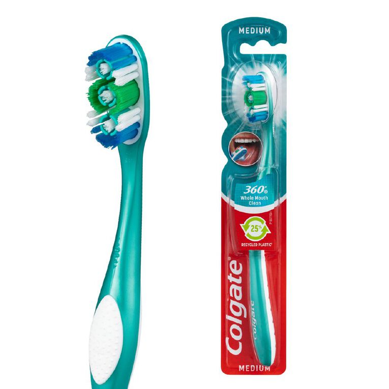 Colgate 360 Degree Toothbrush Medium Assorted, , hi-res