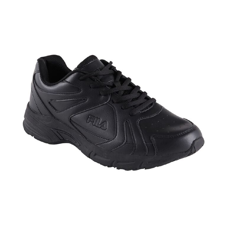 Fila Senior Kids' School Shoes, Black, hi-res
