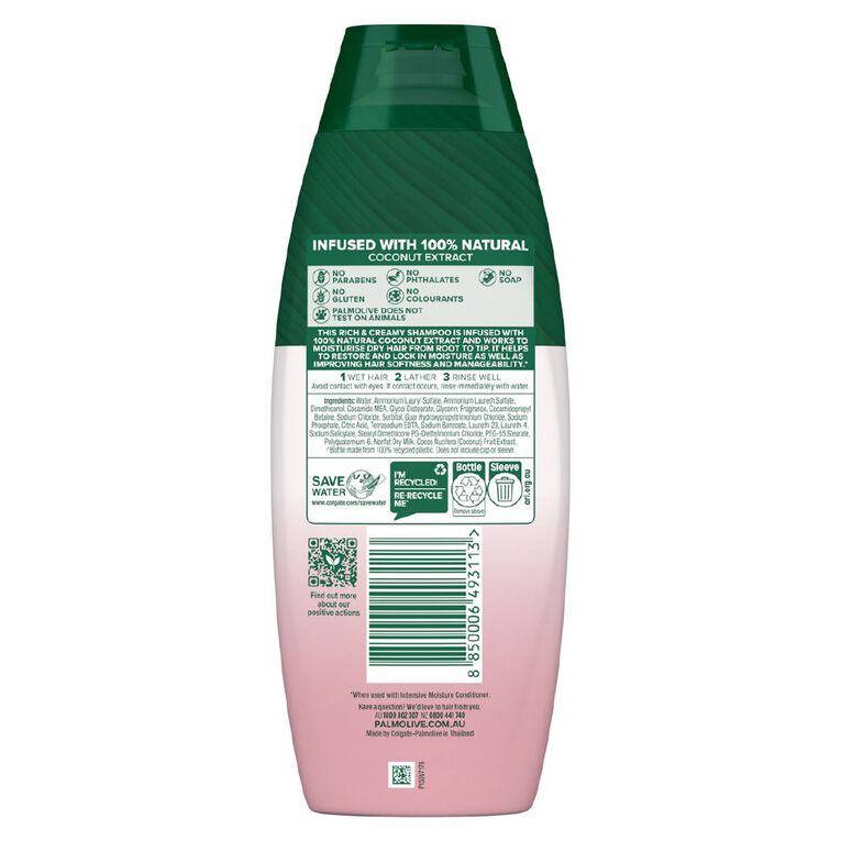 Palmolive Intensive Moisture Shampoo 350ml, , hi-res