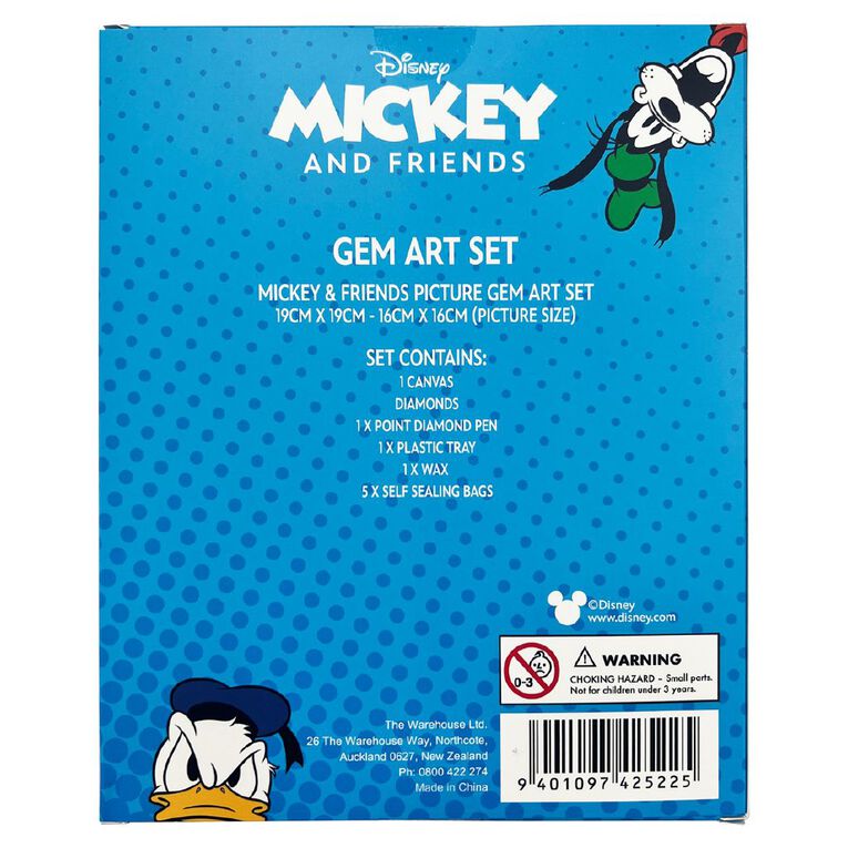 Mickey Mouse Kids Gem Art - 4 Friends, , hi-res