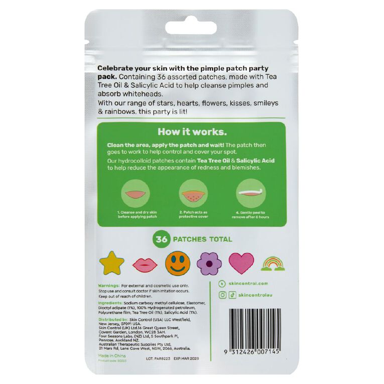 Skin Control Party Pack 36 Pack, , hi-res