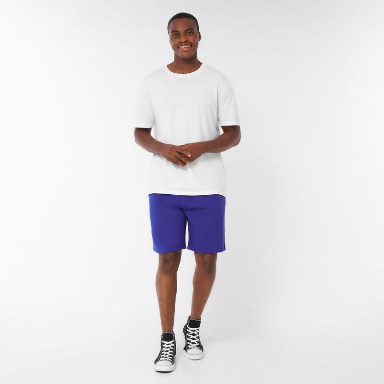 Garage Men's Heavyweight Fleece Shorts, Blue Dark, hi-res