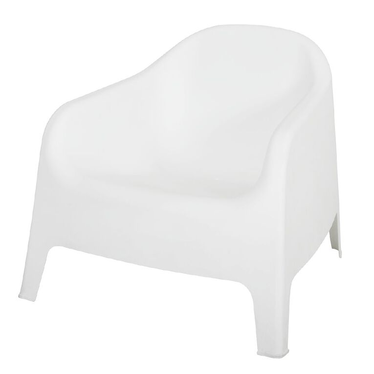 Living & Co Tub Chair White, , hi-res