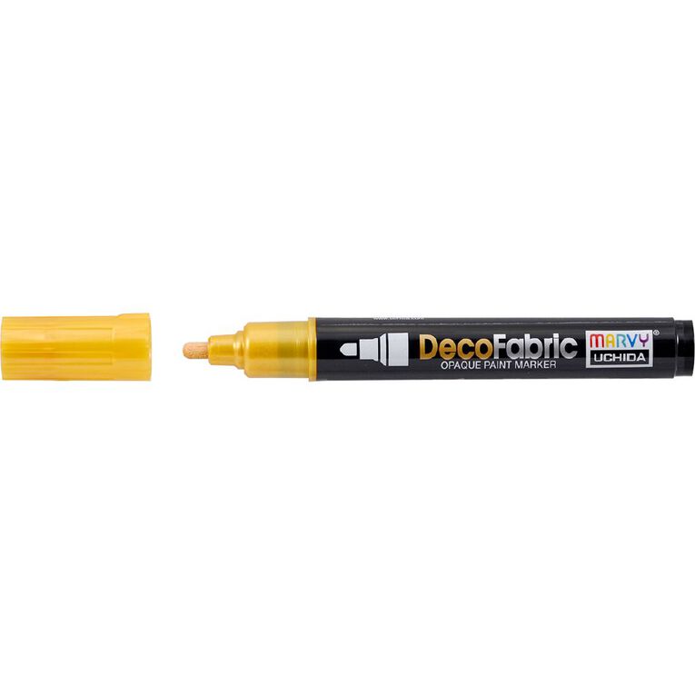 MARVY #223 DecoFabric Marker Gold, , hi-res