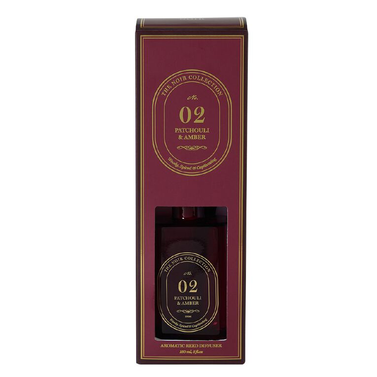Living & Co Noir Reed Diffuser 02 Patchouli & Amber150ml, , hi-res