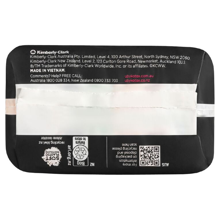 U By Kotex Super Wings Maxi Pads 14 Pack, , hi-res