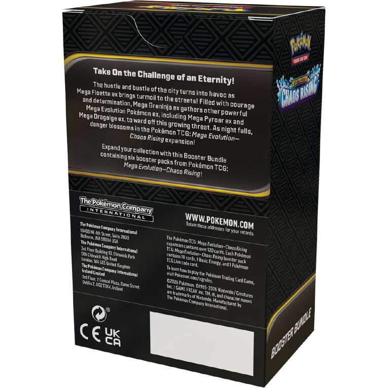 Pokemon Chaos Rising Booster Bundle LIMIT 2 PER CUSTOMER Assorted, , hi-res