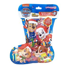Paw Patrol Christmas Stocking with Candy Toys and Sticker 70g