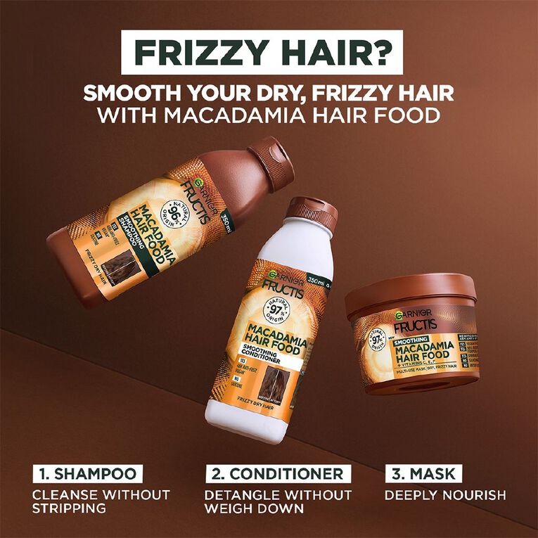 Garnier Fructis Hair Food Macadamia 390ml, , hi-res
