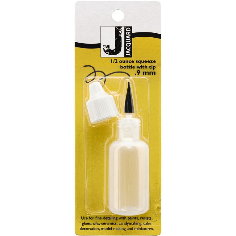 Jacquard Applicator Bottle 1/2oz #9 Tip, , hi-res