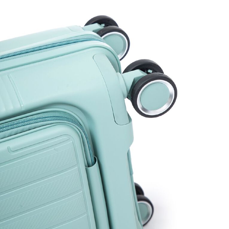 Wander Hard Textured Carry On Suitcase with Front Open, , hi-res