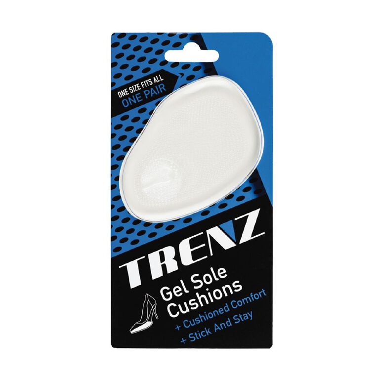 Trenz Gel Sole Cushion, White, hi-res