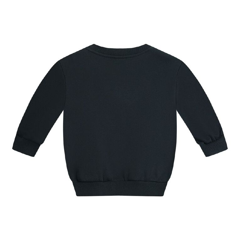 Young Original Sequins Crew Sweat, Black, hi-res