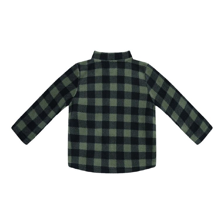 Young Original Toddler Boys Fleece Zip Thru Sweatshirt, Green Dark, hi-res