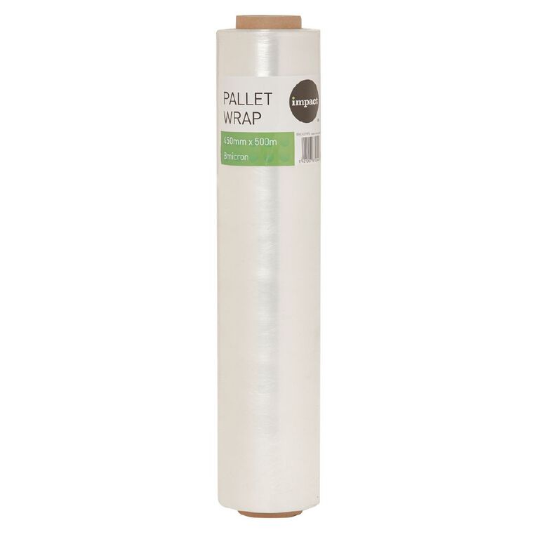 Impact 8 Micron Pallet Wrap 450mm x 500m, , hi-res