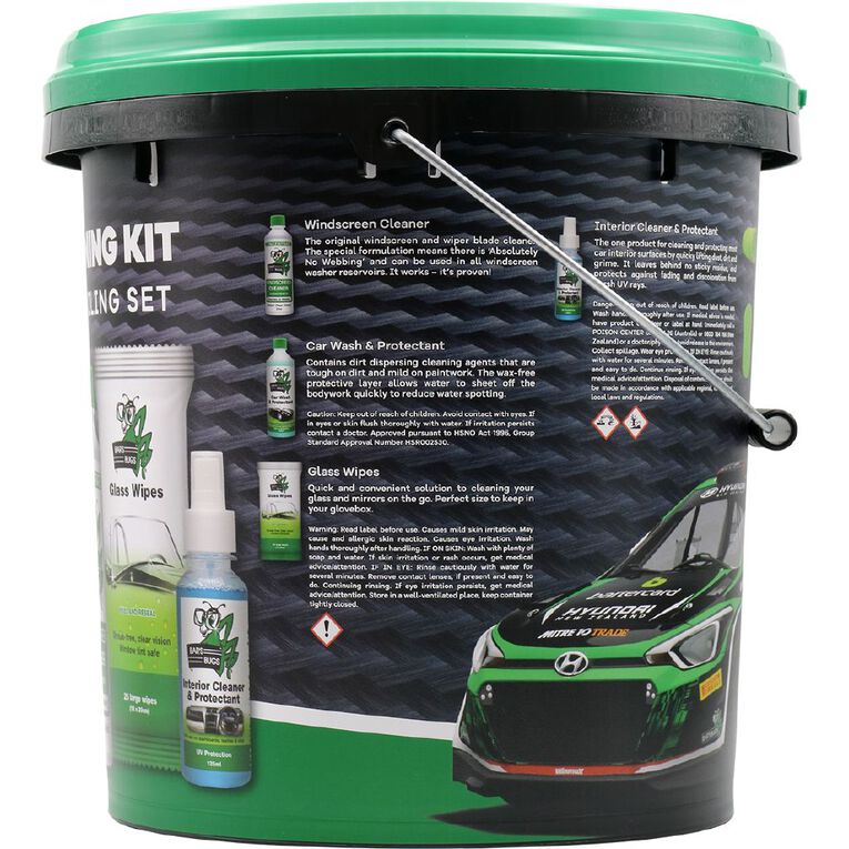 Bar's Bugs Car Cleaning Kit 7 Piece, , hi-res