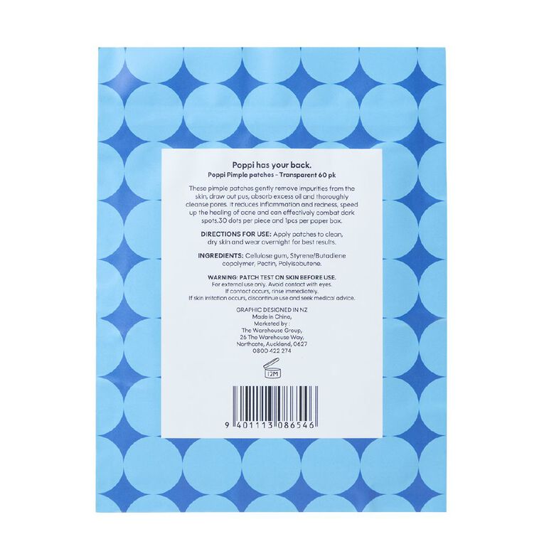 Poppi Regular Pimple Patches 60 Pack, , hi-res