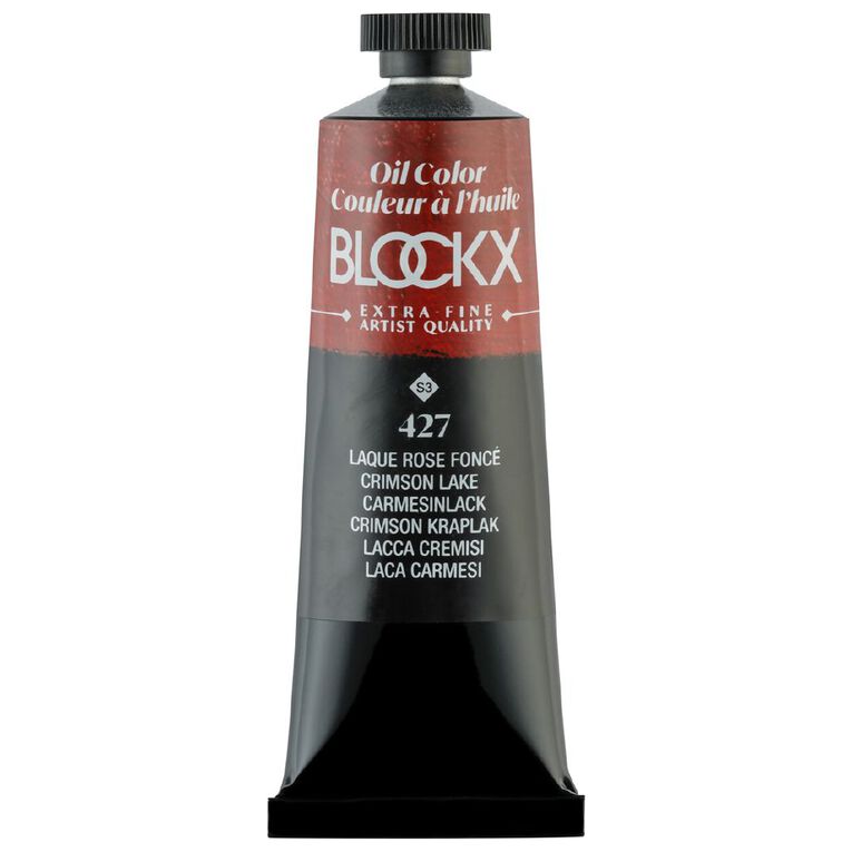 BLOCKX Oil Tube 35ml S3 427 Crimson Lake, , hi-res