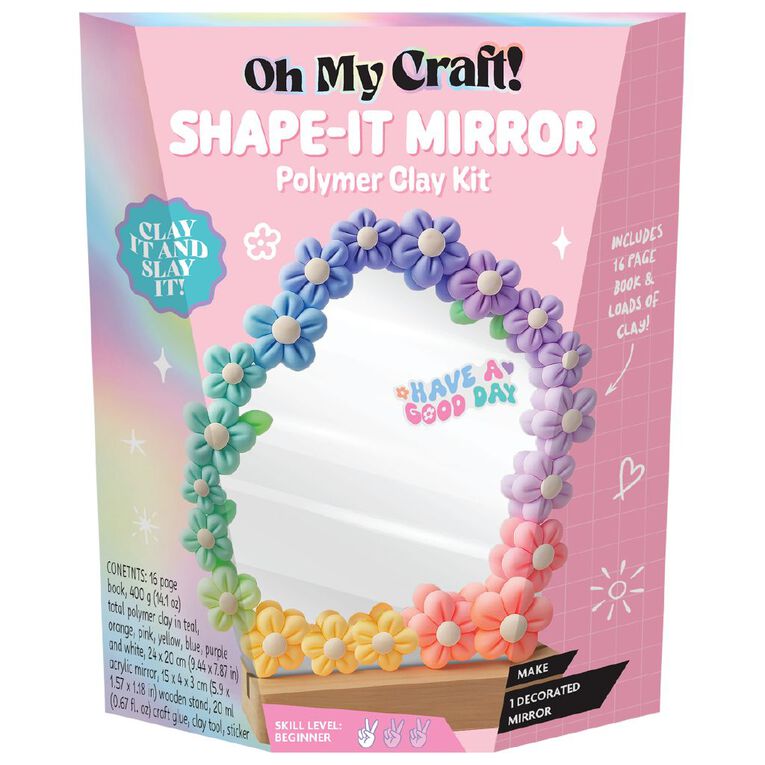 OMC OMC! DIY Mirror Polymer Clay Kit, , hi-res
