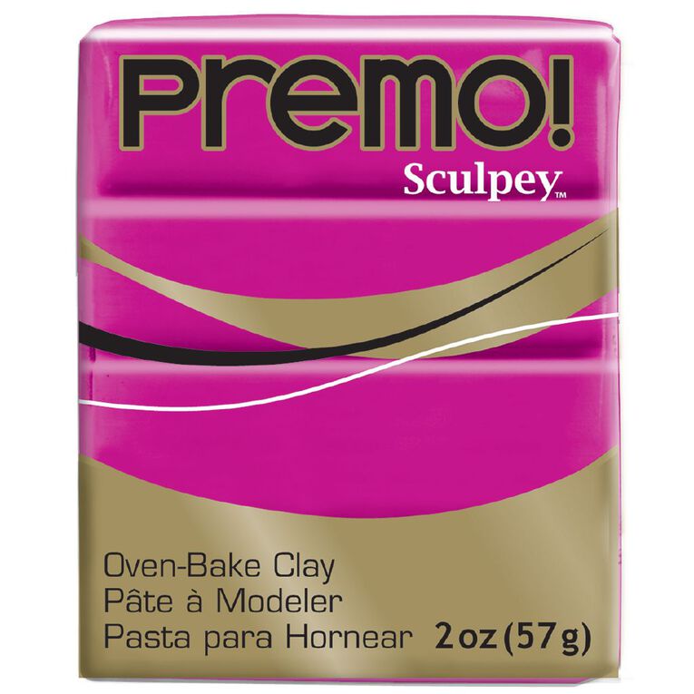 Sculpey Premo Accent Clay 57g Fuchsia Pink, , hi-res