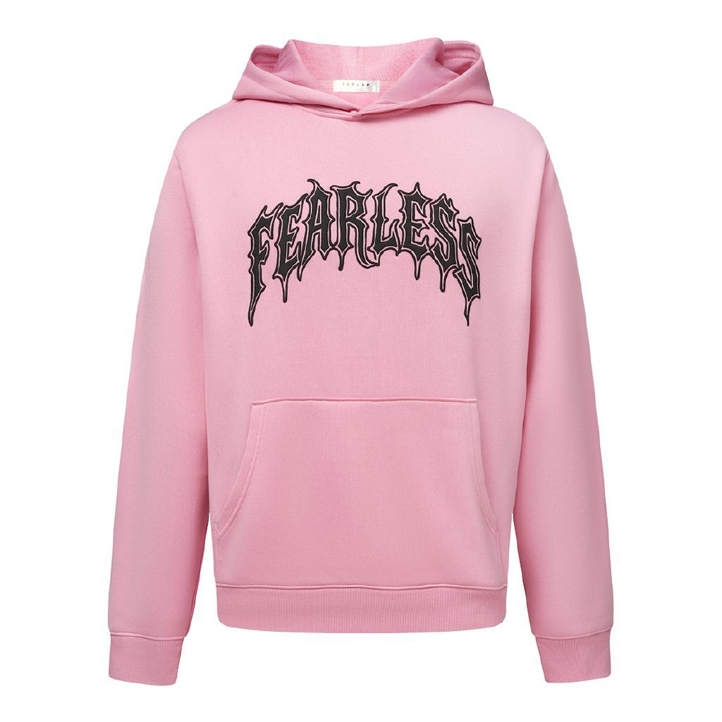 Garage Men's Fresh Hooded Sweat Graphic Pink Mid | The Warehouse