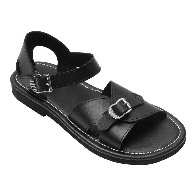 Young Original Senior Kids' Payton School Sandals, Black, hi-res
