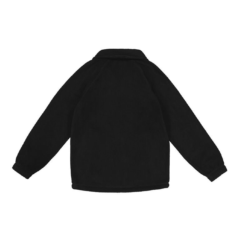 Young Original Microfibre Zip-Thru Hoodie, Black, hi-res