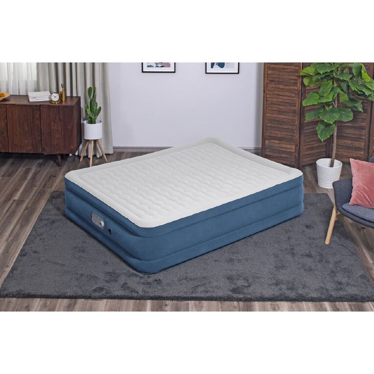 Bestway Alwayz Aire Air Mattress With Built in Dual Air Pump Queen, , hi-res