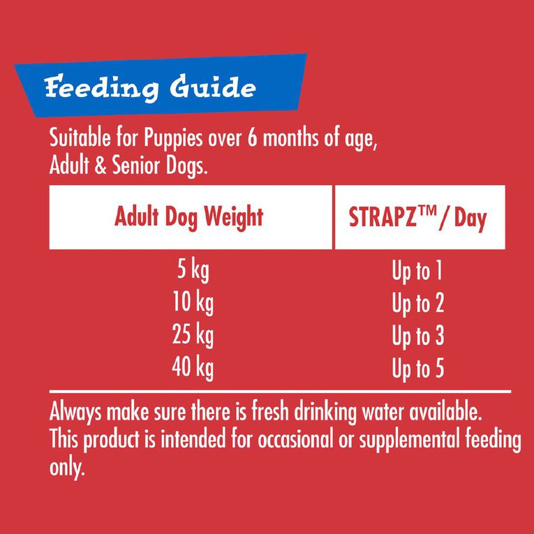 Schmackos Strapz Variety Pack Dog Treats 500g, , hi-res