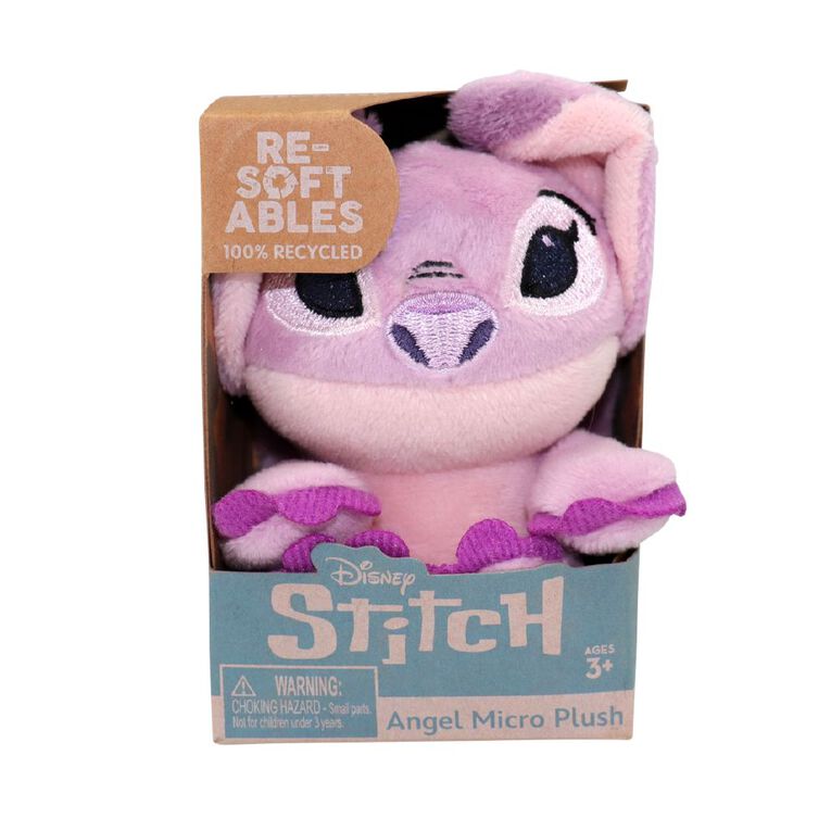 Stitch Resoftables Micro Plush Assorted, , hi-res