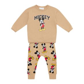 Mickey Mouse Babys' Long Sleeve 2 Piece Set