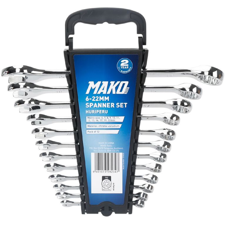 Mako Spanner Set 6-22mm, , hi-res