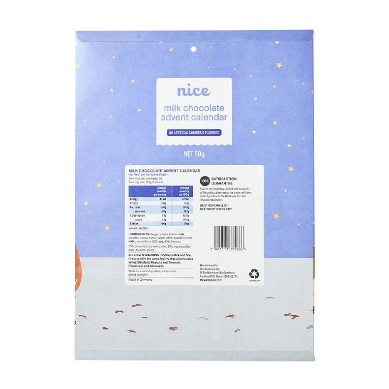 Nice Nativity Advent Calendar 50g, , hi-res