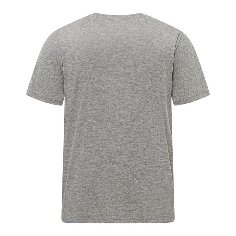 Active Intent Men's Active Cationic Tee, Grey Marle, hi-res