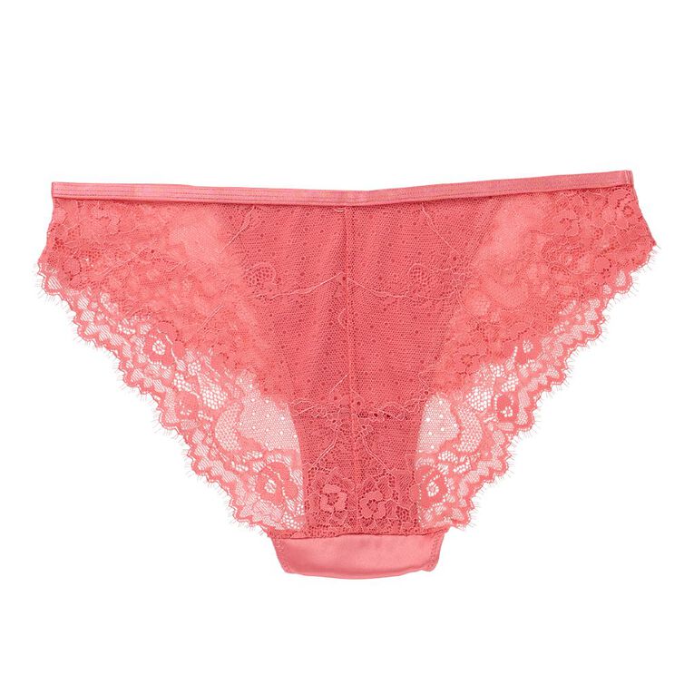 H&H Women's Carrie Skimpy Briefs, Coral, hi-res