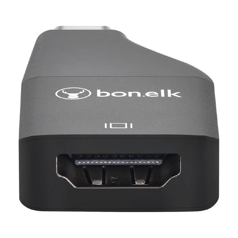 Bonelk USB-C to 4K HDMI Adapter Black Black, , hi-res