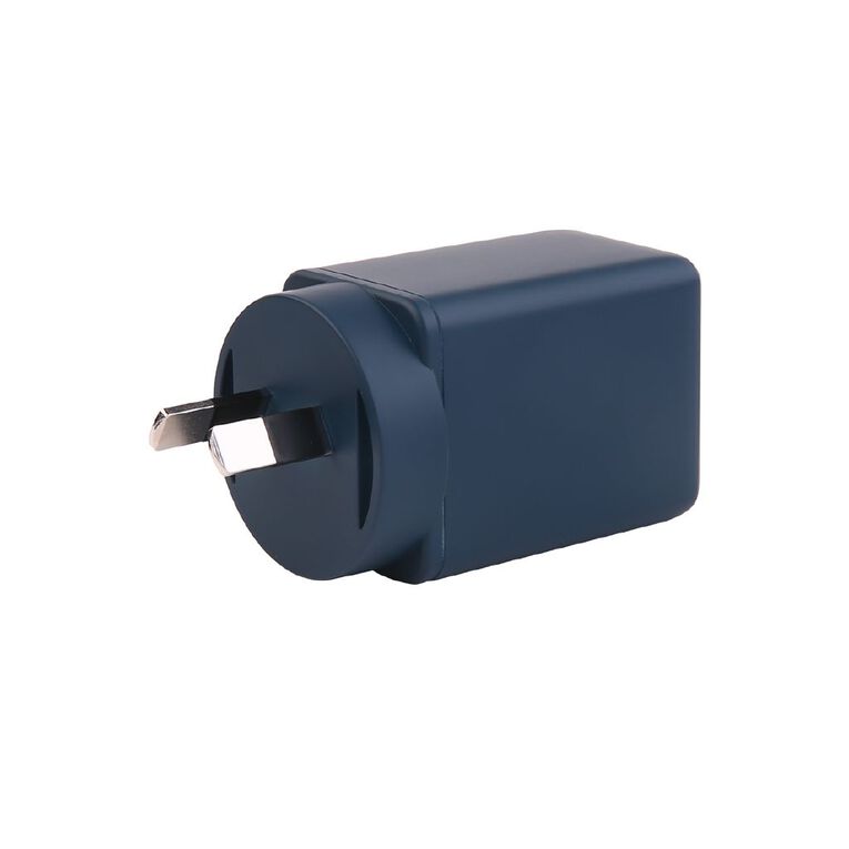 Tech.Inc PD 45W Dual USB-C Fast Charger Deep Blue, , hi-res