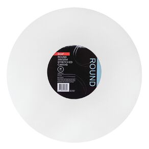 Jasart Round Canvas White 16 inch