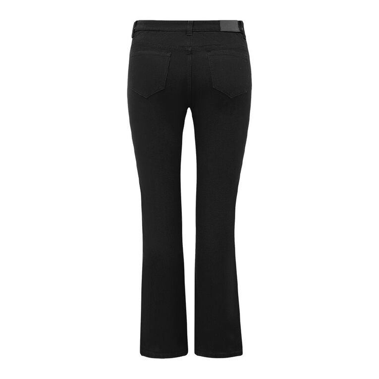 H&H Women's Mid Rise Bootcut, Black, hi-res