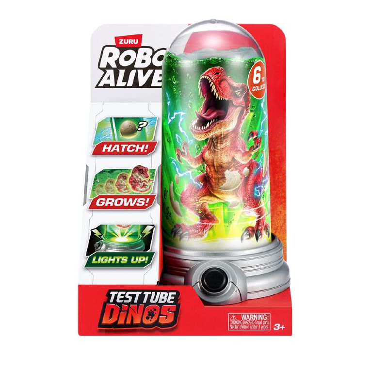 Zuru Robo Alive Test Tube Dinos Series 1 Assorted, , hi-res