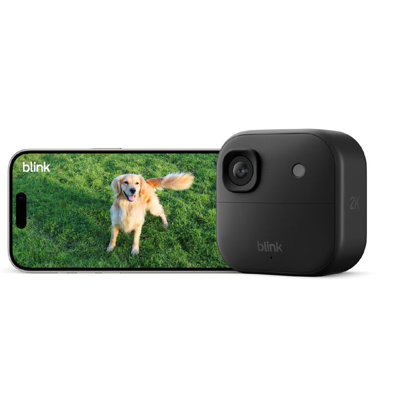 Blink Outdoor 2K+ With Sync Module Core 3 Pack Black, , hi-res