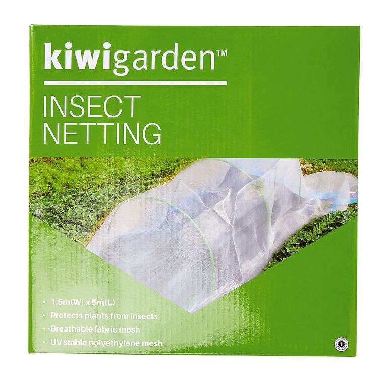 Kiwi Garden Insect Netting 1.5m x 5m, , hi-res