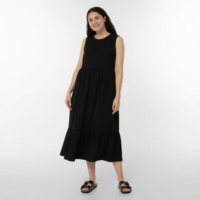 H&H Women's Drop Hem Midi Dress