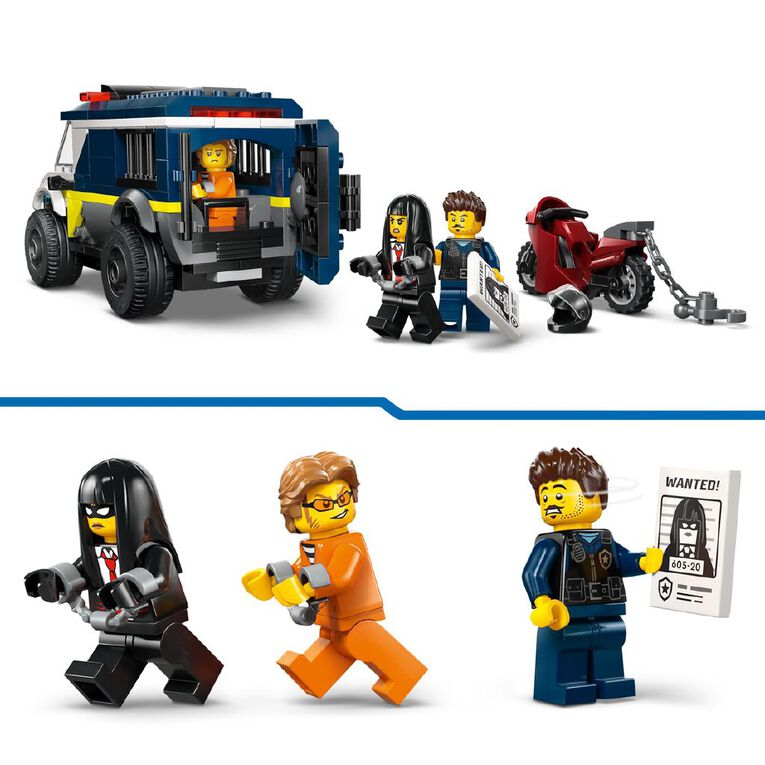 LEGO CITY Police Prisoner Transport Van 60479, , hi-res