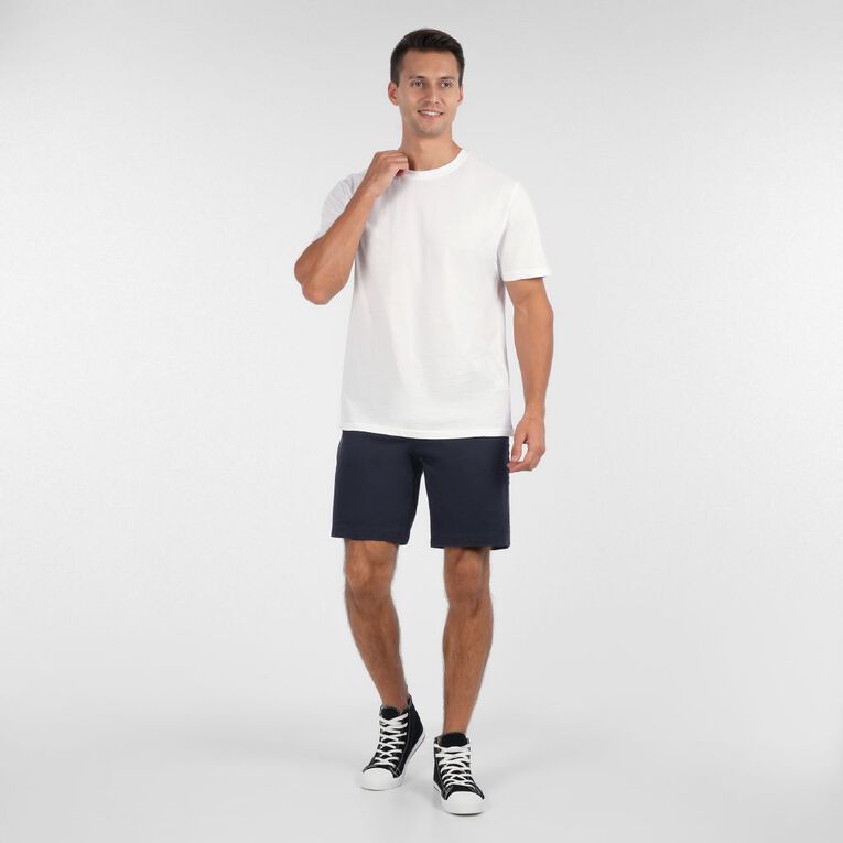 H&H Men's Chino Shorts, Blue Dark, hi-res