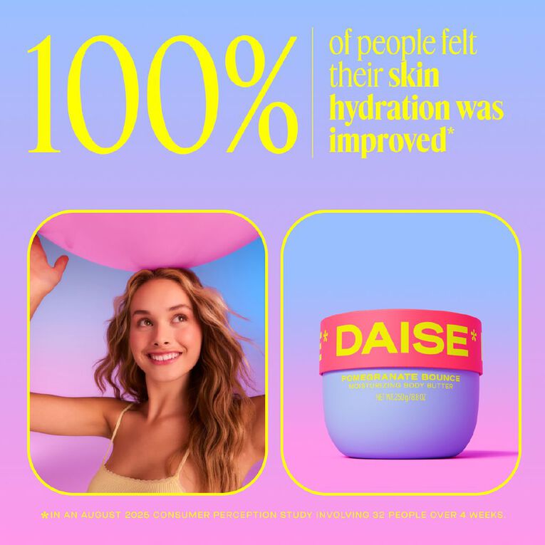 Daise Moisturizing Body Butter Pomegranate 250g, , hi-res