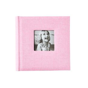 Living & Co Window Pocket Photo Album 120 Pocket Pink Light