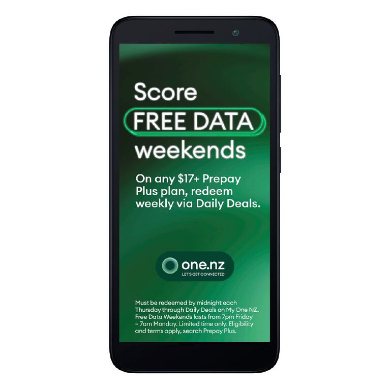 One NZ Smart E10 Locked Bundle Black, , hi-res