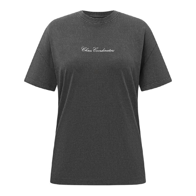 H&H Women's Short Sleeve Mothers Day Tee, Grey Dark, hi-res